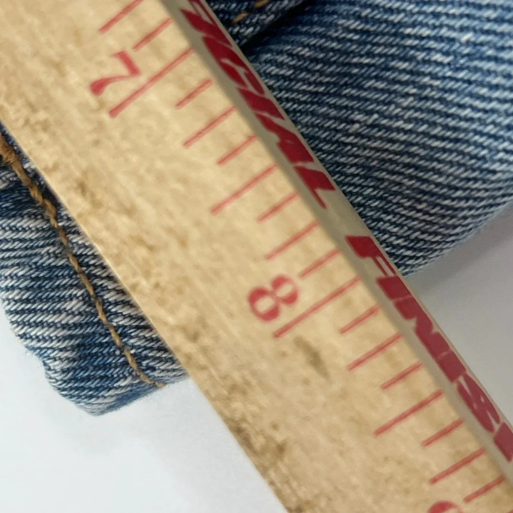 HM Loose Ample‎ Men Light Wash Blue Denim Jeans 28x30 0979945 9